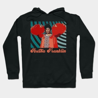 Soul Queen Aretha Vintage Music Icon Tee Hoodie